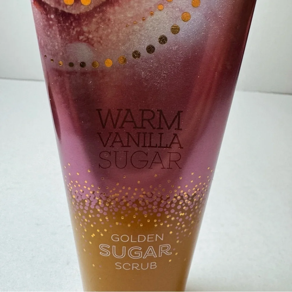 Bath & Body Works Warm Vanilla Sugar Golden Sugar Scrub 8 Oz Sealed, Rare